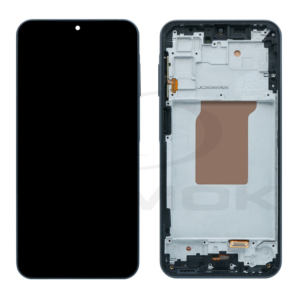 WYŚWIETLACZ LCD DO SAMSUNG A266 GALAXY A26 5G Z RAMKĄ CZARNY [OLED]