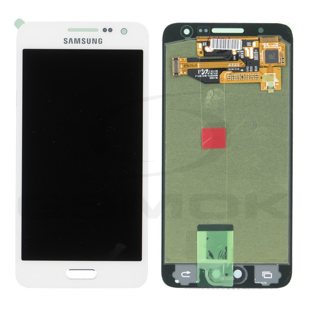 WYŚWIETLACZ LCD DO SAMSUNG A300 GALAXY A3 BIAŁY GH97-16747A ORYGINAŁ SERVICE PACK