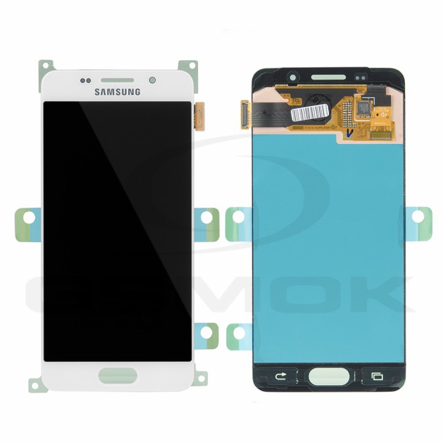 WYŚWIETLACZ LCD DO SAMSUNG A310 GALAXY A3 2016 BIAŁY GH97-18249A ORYGINAŁ SERVICE PACK