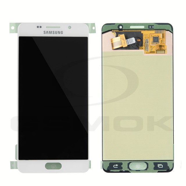 WYŚWIETLACZ LCD DO SAMSUNG A510 GALAXY A5 2016 BIAŁY GH97-18250A ORYGINAŁ SERVICE PACK