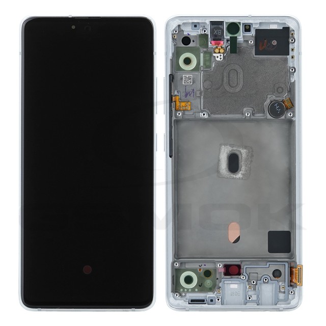WYŚWIETLACZ LCD DO SAMSUNG A516 GALAXY A51 5G BIAŁY Z RAMKĄ GH82-23124B GH82-23100B ORYGINAŁ SERVICE PACK
