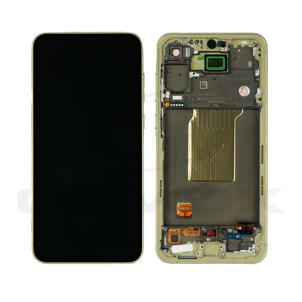 WYŚWIETLACZ LCD DO SAMSUNG A556 GALAXY A55 5G GH82-34305D ŻÓŁTY ORYGINAŁ SERVICE PACK