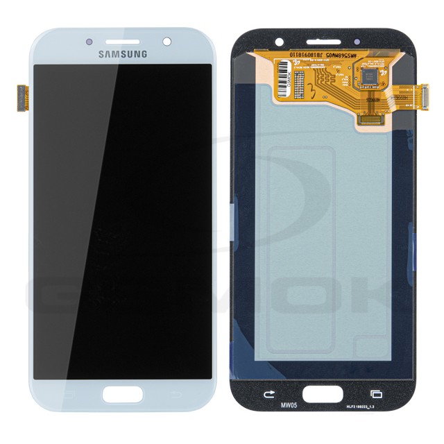 WYŚWIETLACZ LCD DO SAMSUNG A720 GALAXY A7 2017 NIEBIESKI GH97-19723C, GH97-19811C ORYGINAŁ SERVICE PACK