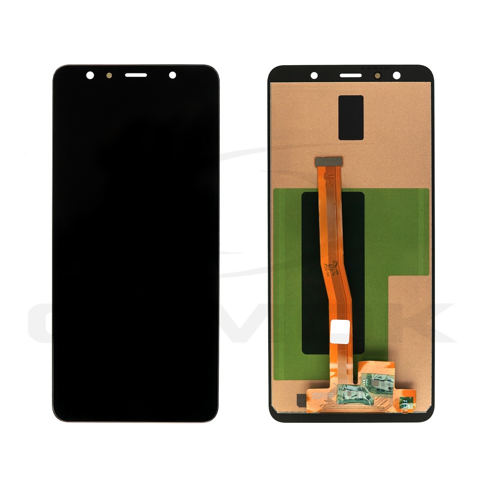 WYŚWIETLACZ LCD DO SAMSUNG A750 GALAXY A7 2018 CZARNY HQ [TFT]