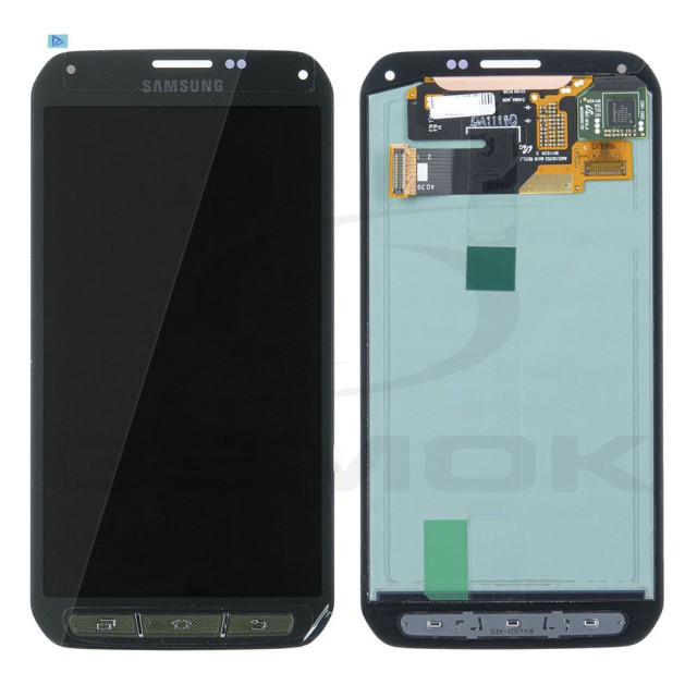 WYŚWIETLACZ LCD DO SAMSUNG G870F GALAXY S5 ACTIVE ZIELONY GH97-16088C ORYGINAŁ SERVICE PACK