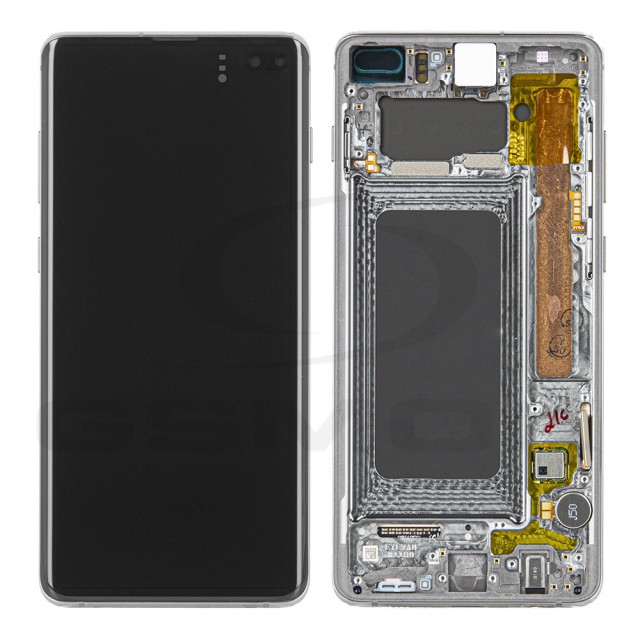 WYŚWIETLACZ LCD DO SAMSUNG G975 GALAXY S10 PLUS CZARNY Z RAMKĄ GH82-18849A GH82-18834A GH82-18857A GH82-18853A ORYGINAŁ SERVICE PACK