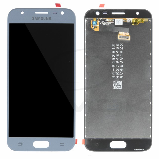 WYŚWIETLACZ LCD DO SAMSUNG J330 GALAXY J3 2017 SREBRNY GH96-10992A ORYGINAŁ SERVICE PACK
