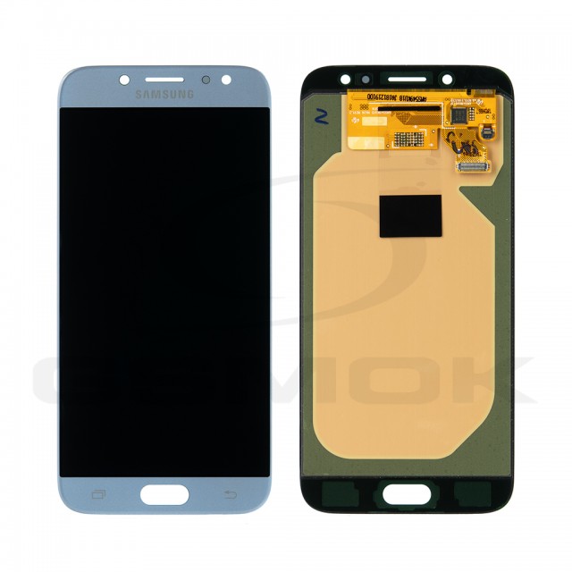 WYŚWIETLACZ LCD DO SAMSUNG J730 GALAXY J7 2017 SREBRNY / NIEBIESKI GH97-20736B GH97-20801B ORYGINAŁ SERVICE PACK