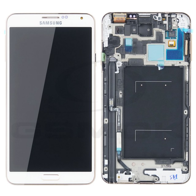 WYŚWIETLACZ LCD DO SAMSUNG N9005 GALAXY NOTE 3 ZŁOTY GH97-15209E ORYGINAŁ SERVICE PACK