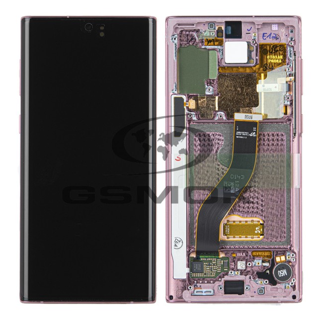WYŚWIETLACZ LCD DO SAMSUNG N970 GALAXY NOTE 10 RÓŻ Z RAMKĄ GH82-20817F GH82-20818F ORYGINAŁ SERVICE PACK