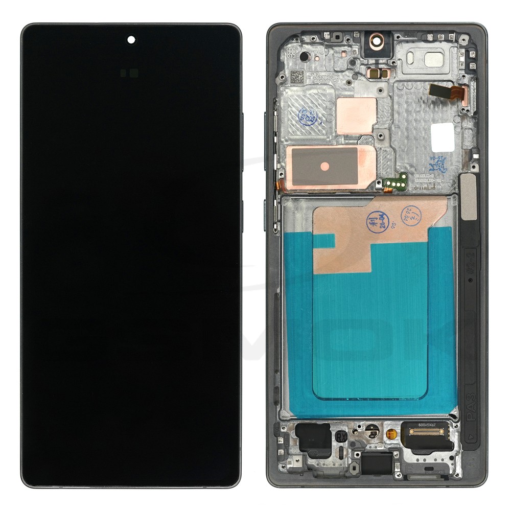 WYŚWIETLACZ LCD + PANEL DOTYKOWY KOMPLET SAMSUNG S938 GALAXY S25 ULTRA Z RAMKĄ CZARNY [OLED SOFT SMALL SIZE 6.78]