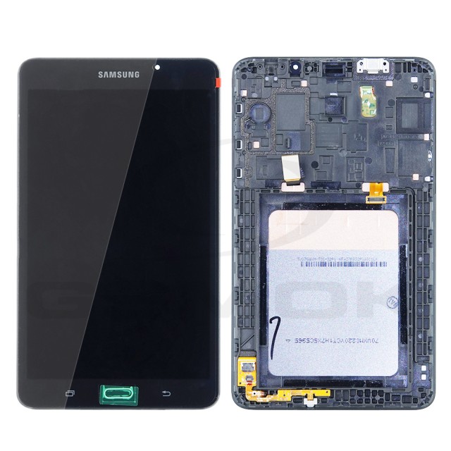 WYŚWIETLACZ LCD DO SAMSUNG T280 GALAXY TAB A 7.0 2016 CZARNY GH97-18734A ORYGINAŁ SERVICE PACK