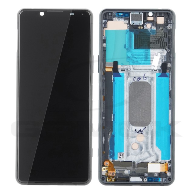 WYŚWIETLACZ LCD DO SONY XPERIA 5 II AS52 Z RAMKĄ CZARNY A5024932A ORYGINAŁ SERVICE PACK