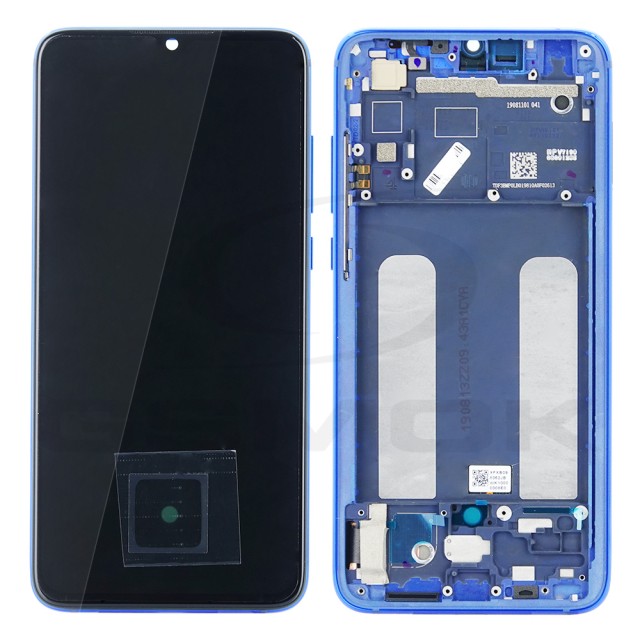 WYŚWIETLACZ LCD DO XIAOMI MI 9 LITE Z RAMKĄ NIEBIESKI 561010033033 5600040F3B00 ORYGINAŁ SERVICE PACK