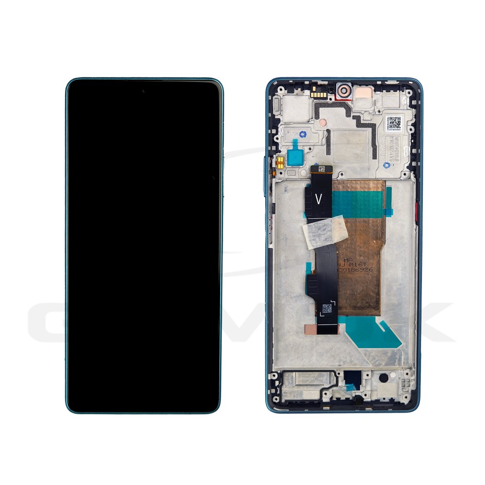 WYŚWIETLACZ LCD DO XIAOMI POCO F5 560003M16T00 Z RAMKĄ NIEBIESKI ORYGINAŁ SERVICE PACK