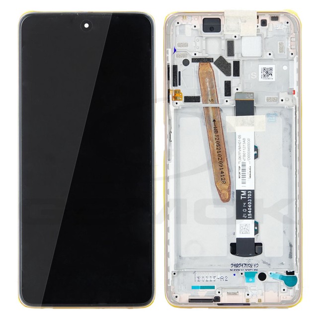 WYŚWIETLACZ LCD DO XIAOMI POCO X3 PRO Z RAMKĄ BRĄZOWY/METAL BRONZE 560004J20S00 ORYGINAŁ SERVICE PACK