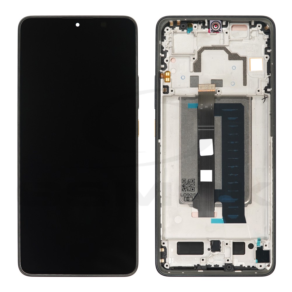 WYŚWIETLACZ LCD DO XIAOMI POCO X6 PRO 5G ŻÓŁTY Z RAMKA 560003N11A00 SERVICE PACK