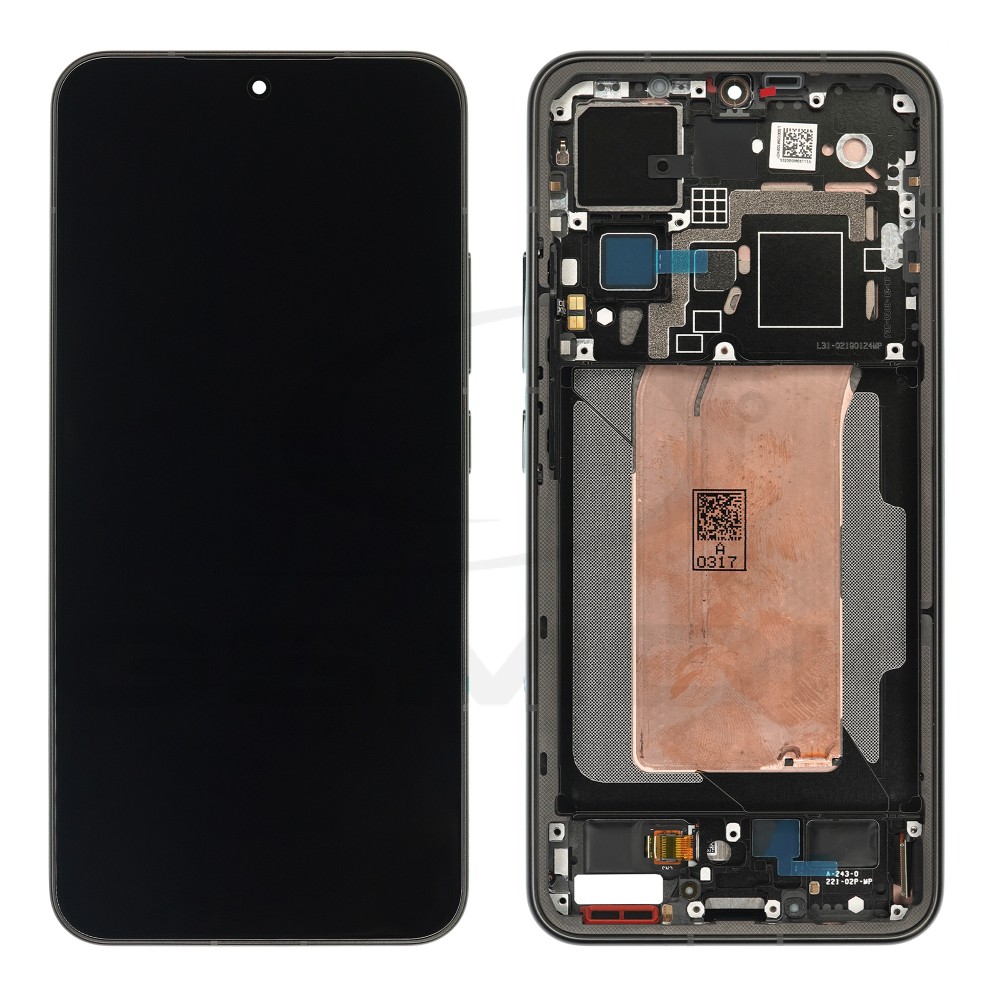 WYŚWIETLACZ LCD DO XIAOMI REDMI 15 Z RAMKĄ CZARNY 560061000O300 ORYGINAŁ SERVICE PACK