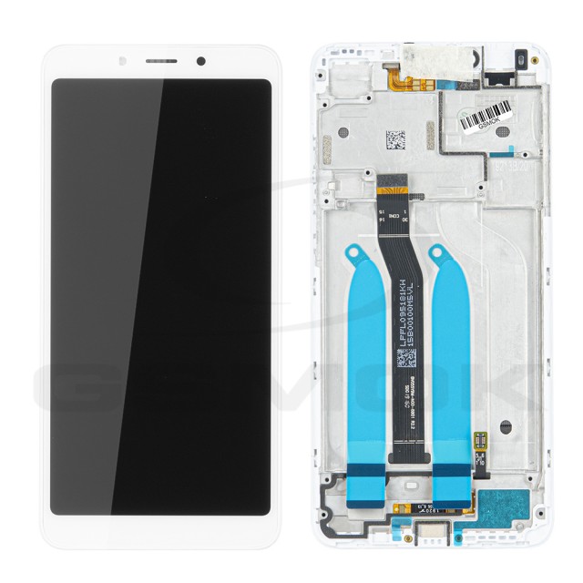 WYŚWIETLACZ LCD DO XIAOMI REDMI 6 / REDMI 6A Z RAMKĄ BIAŁY 560410028033 ORYGINAŁ SERVICE PACK