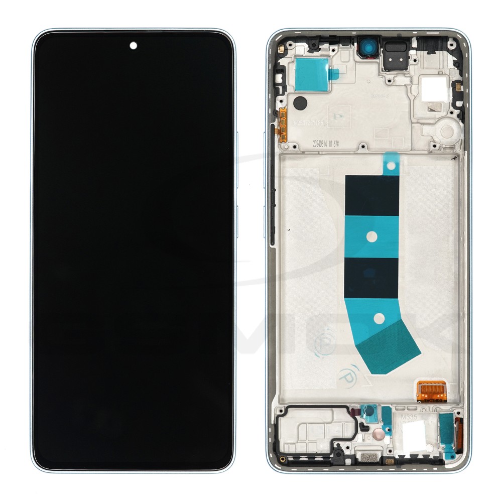 WYŚWIETLACZ LCD DO XIAOMI REDMI NOTE 13 4G NIEBIESKI Z RAMKĄ 56000100N700 ORYGINAŁ SERVICE PACK