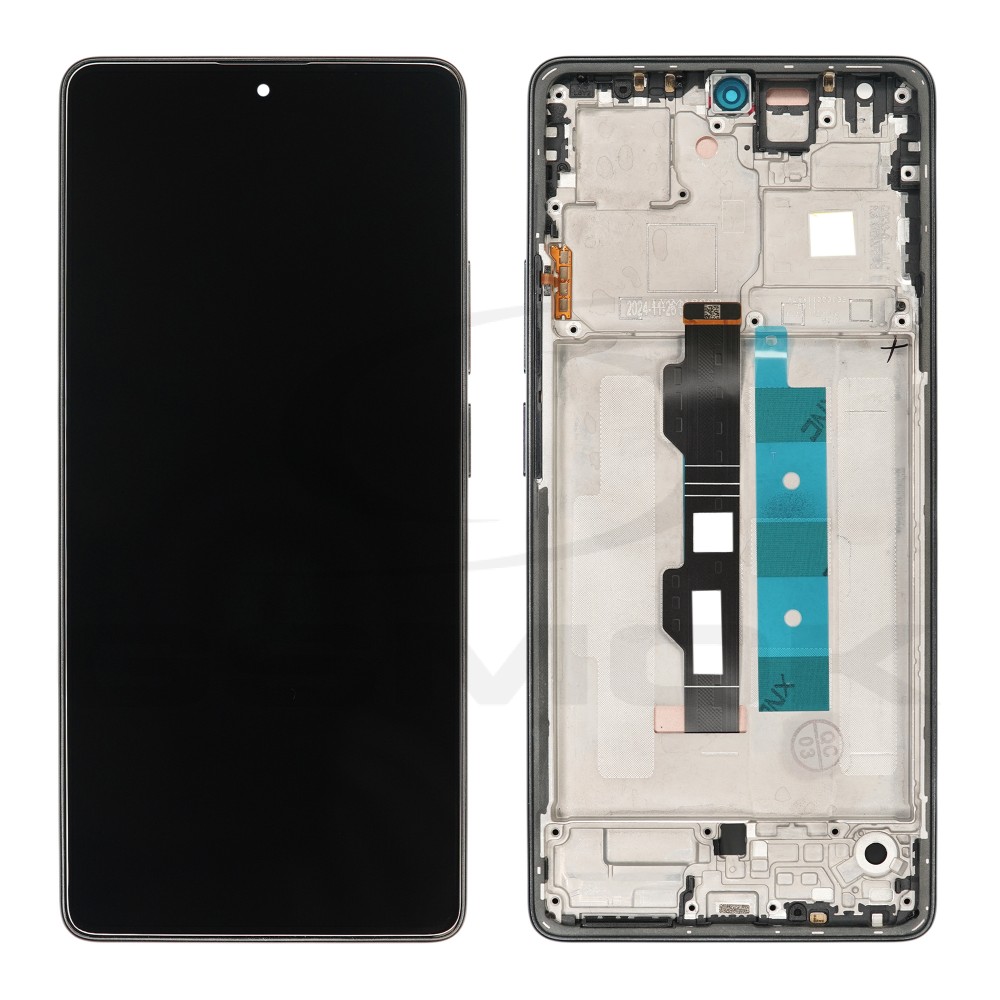 WYŚWIETLACZ LCD DO XIAOMI REDMI NOTE 13 PRO 4G / POCO M6 PRO 4G Z RAMKĄ CZARNY 56000300N600 5600030N6P00 SERVICE PACK