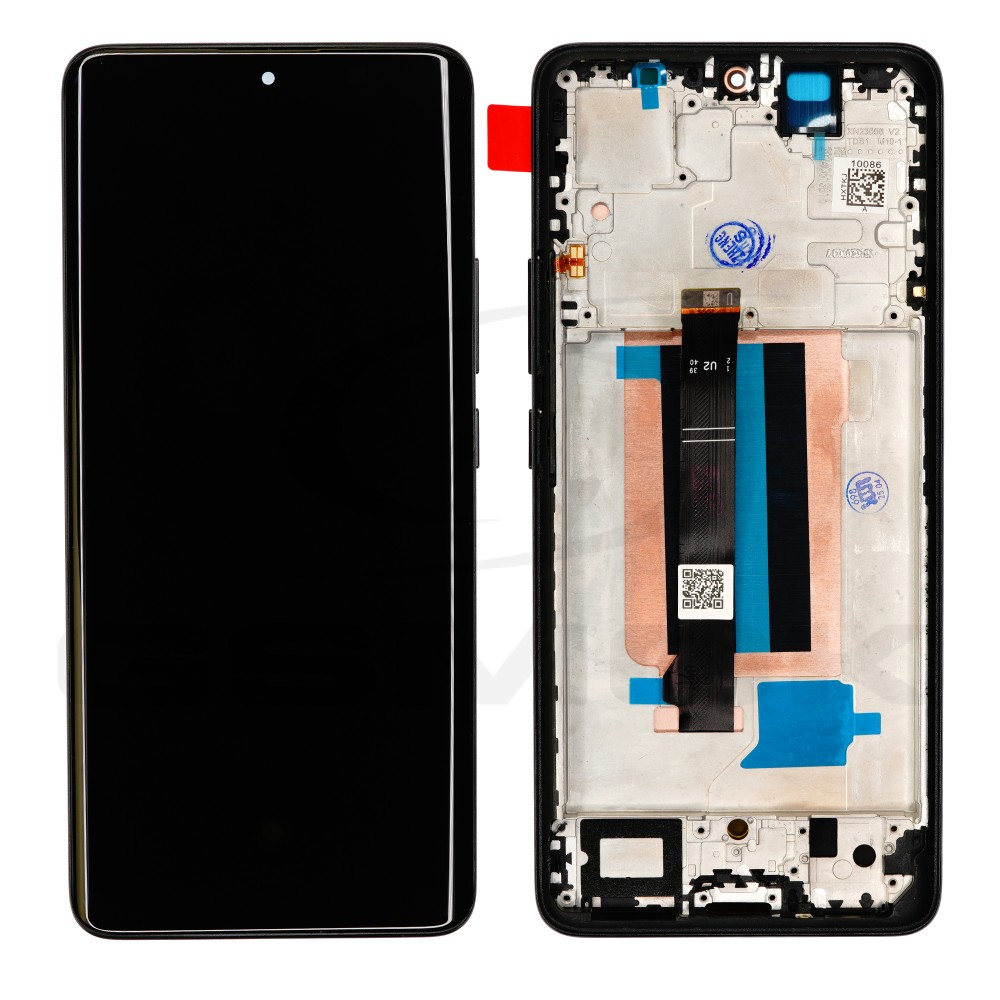 WYŚWIETLACZ LCD DO XIAOMI REDMI NOTE 13 PRO PLUS 5G CZARNY Z RAMKĄ