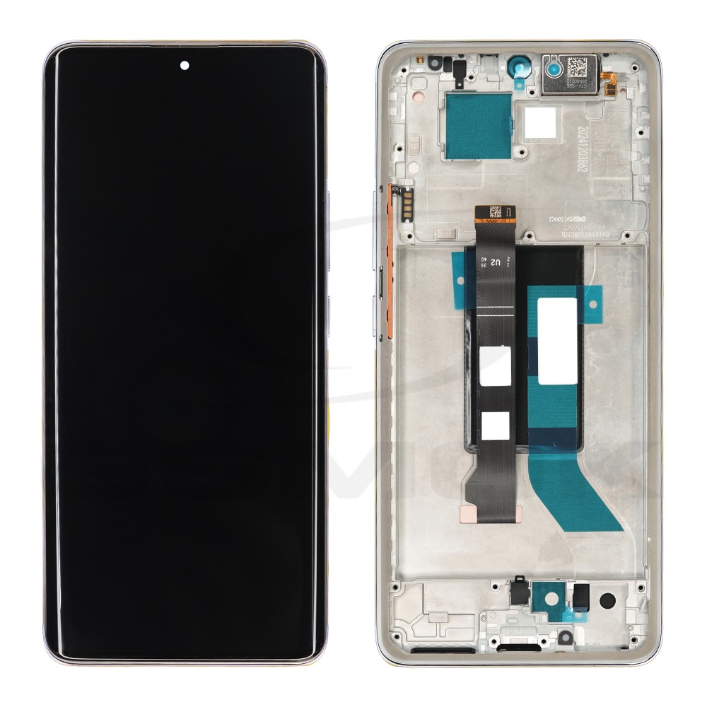 WYŚWIETLACZ LCD DO XIAOMI REDMI NOTE 14 PRO 5G Z RAMKĄ FIOLETOWY 56002400O1600 SERVICE PACK