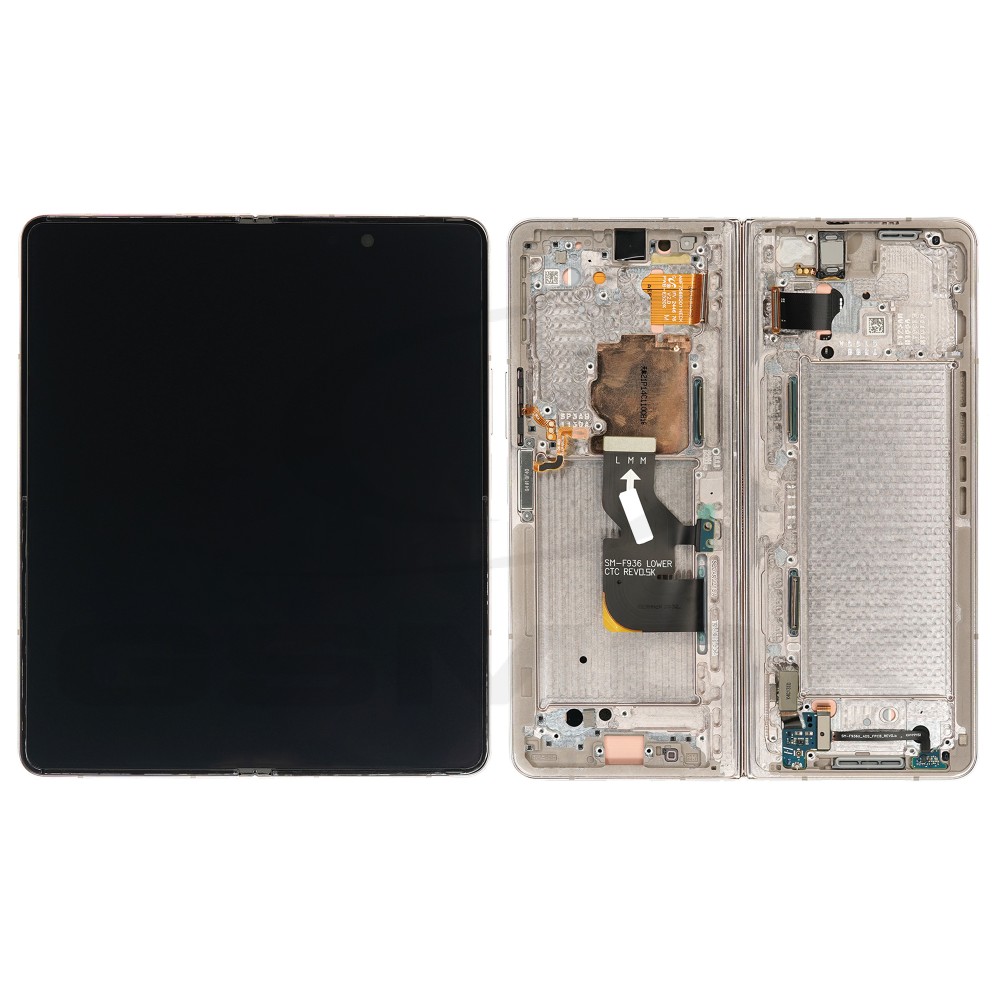 WYŚWIETLACZ LCD DO SAMSUNG F936 5G 2022 GALAXY FOLD 4 BEŻOWY GH82-29463C GH82-29462C GH82-29461C ORYGINAŁ SERVICE PACK