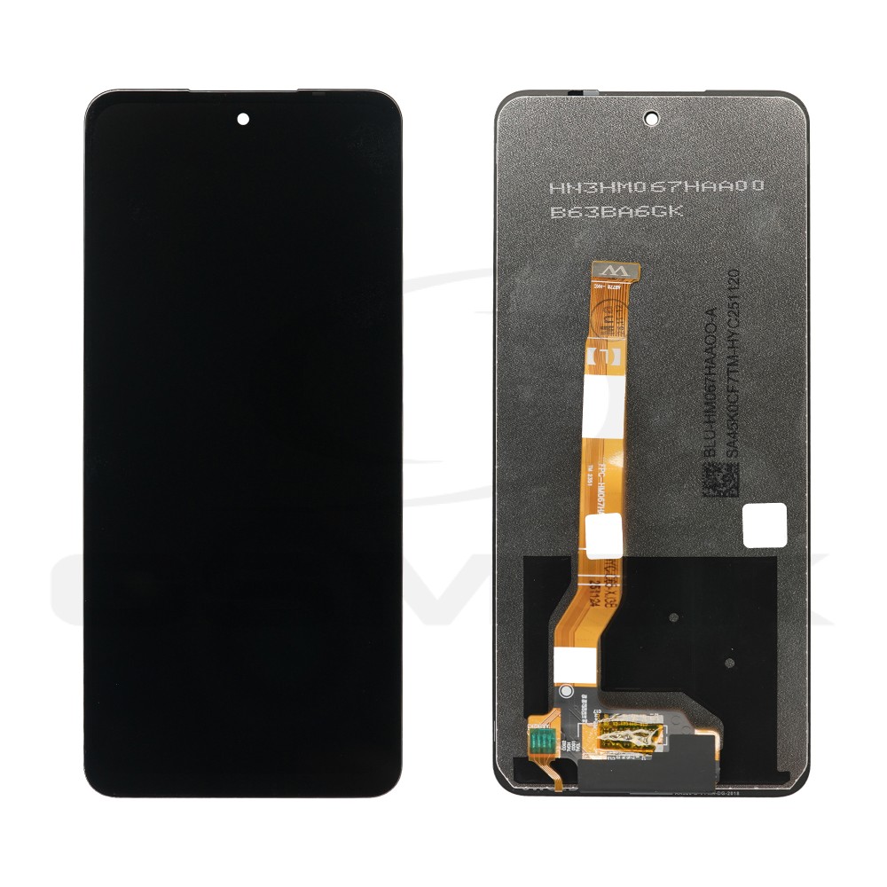 WYŚWIETLACZ LCD REALME C65 CZARNY [FOG]