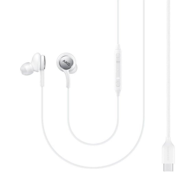 ZESTAW SŁUCHAWKOWY HF SAMSUNG AKG EO-IC100BWEGAE GH59-15252B BIAŁY ORYGINAŁ