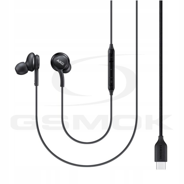 ZESTAW SŁUCHAWKOWY SAMSUNG AKG USB-C IC100BB GP-OAU021AMDBW CZARNY ORYGINAŁ