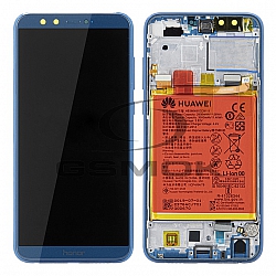 WYŚWIETLACZ LCD DO HUAWEI HONOR 9 LITE Z RAMKĄ I BATERIĄ NIEBIESKI 02351SNQ ORYGINAŁ SERVICE PACK WYŚWIETLACZ LCD DO HUAWEI HONOR 9 LITE Z RAMKĄ I BATERIĄ NIEBIESKI 02351SNQ ORYGINAŁ SERVICE PACK
