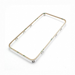 RAMKA Z KLEJEM DO LCD IPHONE 4S BIAŁA
