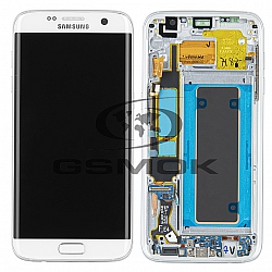 WYŚWIETLACZ LCD DO SAMSUNG G935 GALAXY S7 EDGE BIAŁY Z RAMKĄ GH97-18533D GH97-18775D GH97-18767D GH97-18594D ORYGINAŁ SERVICE PACK