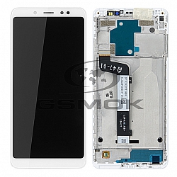 WYŚWIETLACZ LCD DO XIAOMI REDMI NOTE 5 Z RAMKĄ BIAŁY 560410020033 ORYGINAŁ SERVICE PACK
