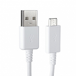 KABEL MICRO USB SAMSUNG ECB-DU68WE BIAŁY 0.8M GH39-02004A ORYGINAŁ BULK