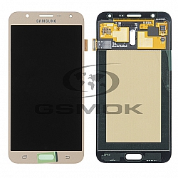WYŚWIETLACZ LCD DO SAMSUNG J700 GALAXY J7 ZŁOTY GH97-17670B ORYGINAŁ SERVICE PACK