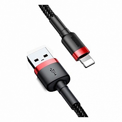 KABEL USB LIGHTNING 2A 3M BASEUS CAFULE CALKLF-R91 CZARNY