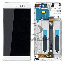 WYŚWIETLACZ LCD DO SONY XPERIA XA ULTRA F3216 Z RAMKĄ BIAŁY U50044061 ORYGINAŁ SERVICE PACK