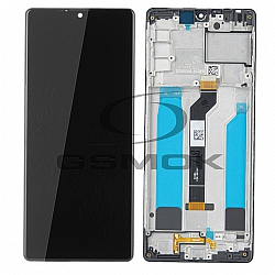 WYŚWIETLACZ LCD DO SONY XPERIA L4 XQ-AD52 Z RAMKĄ CZARNY A5019463A ORYGINAŁ SERVICE PACK
