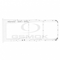 SZUFLADKA KARTY DUAL SIM SAMSUNG A307 GALAXY A30S BIAŁA