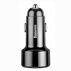 ŁADOWARKA SAMOCHODOWA BASEUS 2XUSB QUICK CHARGE 3.0 4.0 CCMLC20A-01 CZARNA ŁADOWARKA SAMOCHODOWA BASEUS 2XUSB QUICK CHARGE 3.0 4.0 CCMLC20A-01 CZARNA
