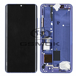 WYŚWIETLACZ LCD DO XIAOMI MI NOTE 10 LITE Z RAMKĄ FIOLETOWY 5600020F4L00 ORYGINAŁ SERVICE PACK
