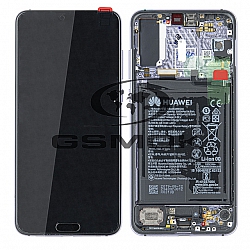 WYŚWIETLACZ LCD DO HUAWEI P20 PRO Z RAMKĄ I BATERIĄ TWILIGHT 02351WTU 02352UBT ORYGINAŁ SERVICE 