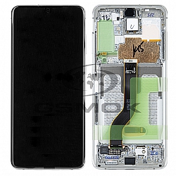 WYŚWIETLACZ LCD DO SAMSUNG G985 G986 GALAXY S20 PLUS BIAŁY Z RAMKĄ GH82-22145B GH82-22134B GH82-31441B GH82-31442B GH82-31445B ORYGINAŁ SERVICE PACK WYŚWIETLACZ LCD DO SAMSUNG G985 G986 GALAXY S20 PLUS BIAŁY Z RAMKĄ GH82-22145B GH82-22134B GH82-31441B GH82-31442B GH82-31445B ORYGINAŁ SERVICE PACK