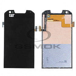 WYŚWIETLACZ LCD DO CAT S60 CZARNY CATS60B8ZC[ORYGINAŁ UŻYWANY GRADE A]