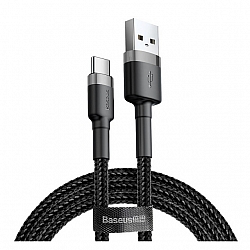 KABEL USB USB-C 2A 2M BASEUS CATKLF-CG1 SZARY
