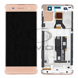WYŚWIETLACZ LCD DO SONY XPERIA XA F3111 Z RAMKĄ ROSE GOLD U50043181 78PA3100100 78PA3100050 ORYGINAŁ SERVICE PACK