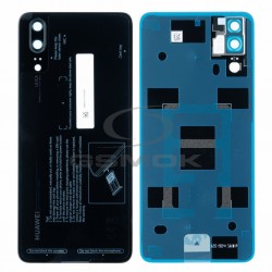 KLAPKA BATERII / OBUDOWA HUAWEI P20 CZARNA 02351WKV 02351WKS ORYGINAŁ SERVICE PACK