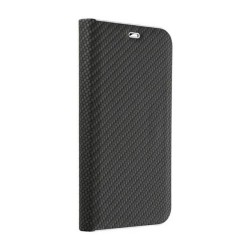 ETUI FLIP CASE LUNA BOOK CARBON SAMSUNG A52 5G / A52 LTE 4G / A52S 5G CZARNA